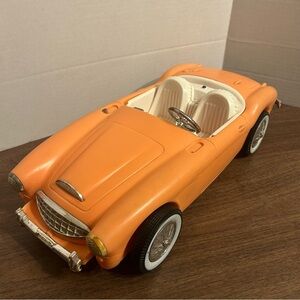 Vintage 60’s Barbie Irwin Austin Healey Convertible Car Mattel WHITE Seats RARE